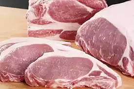Carne de cerdo al corte