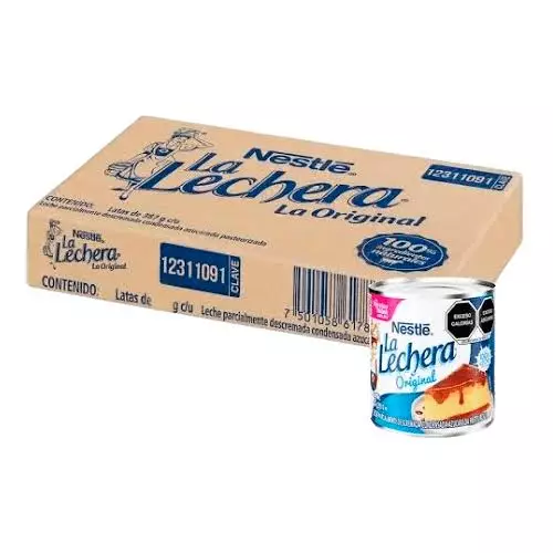 Caja de leche condensada 
